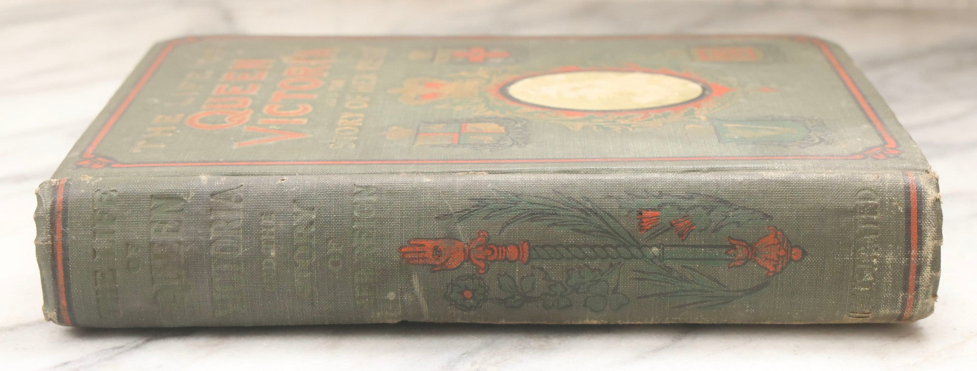 Lot 225 - "The Life Of Queen Victoria And The Story Of Her Reign" Antique Illustrated Biography By Charles Morris, W. E. Scull, 1901