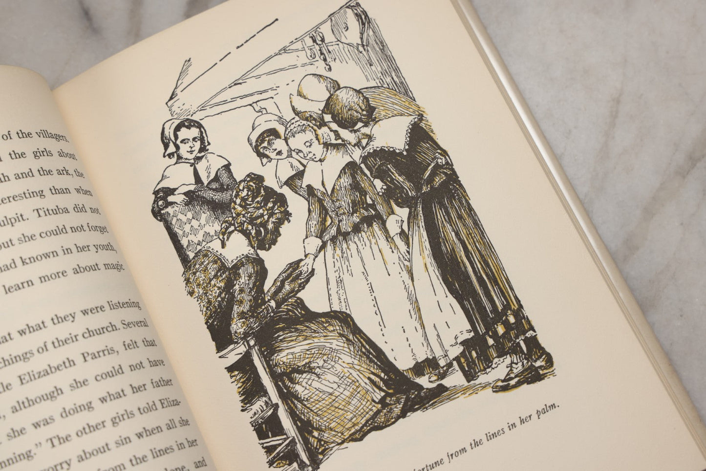 Lot 226 - "The Witchcraft Of Salem Village" Vintage Young Adult History Book By Shirley Jackson, Illustrated By Lili Bethi, Random House, New York, 1956