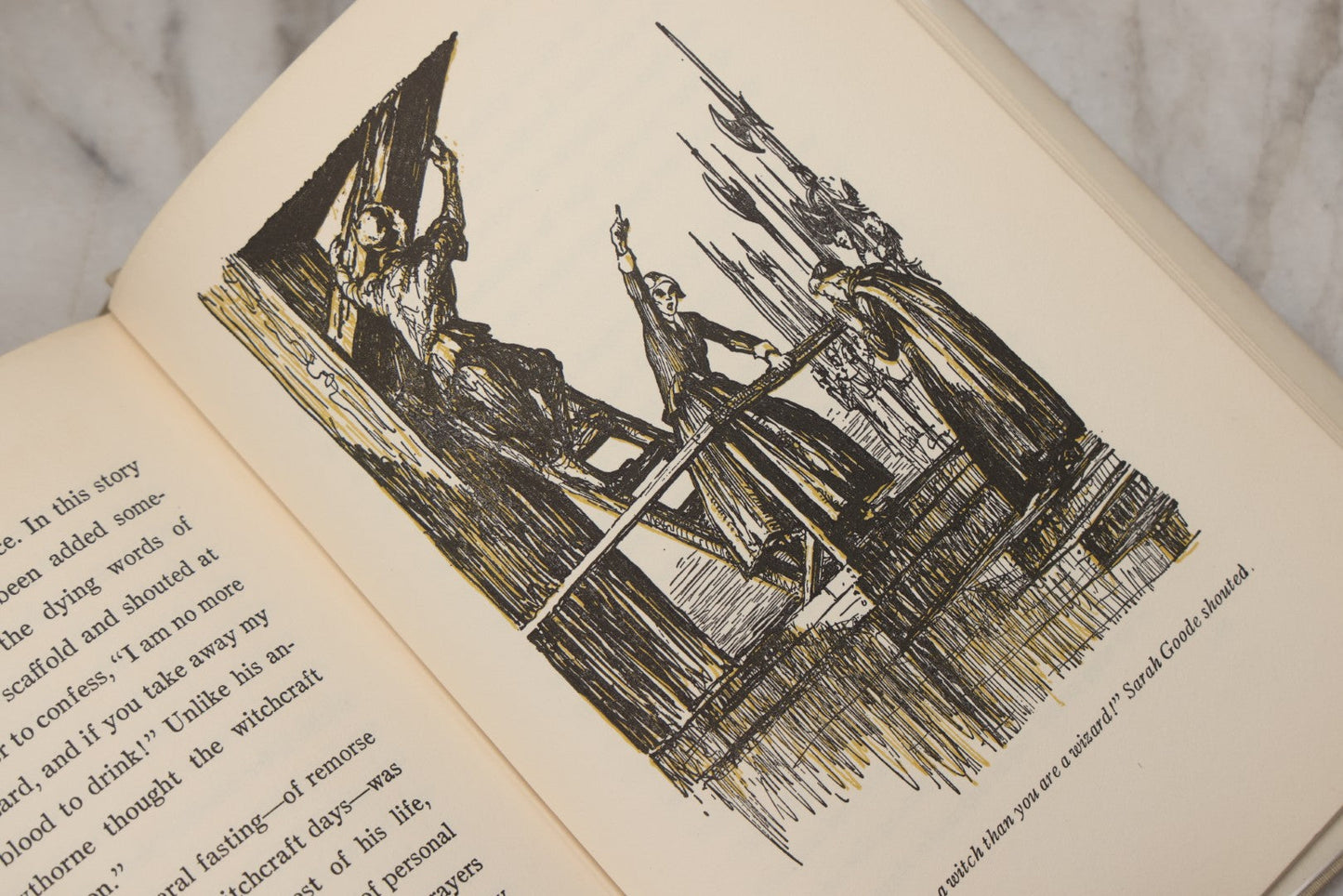 Lot 226 - "The Witchcraft Of Salem Village" Vintage Young Adult History Book By Shirley Jackson, Illustrated By Lili Bethi, Random House, New York, 1956