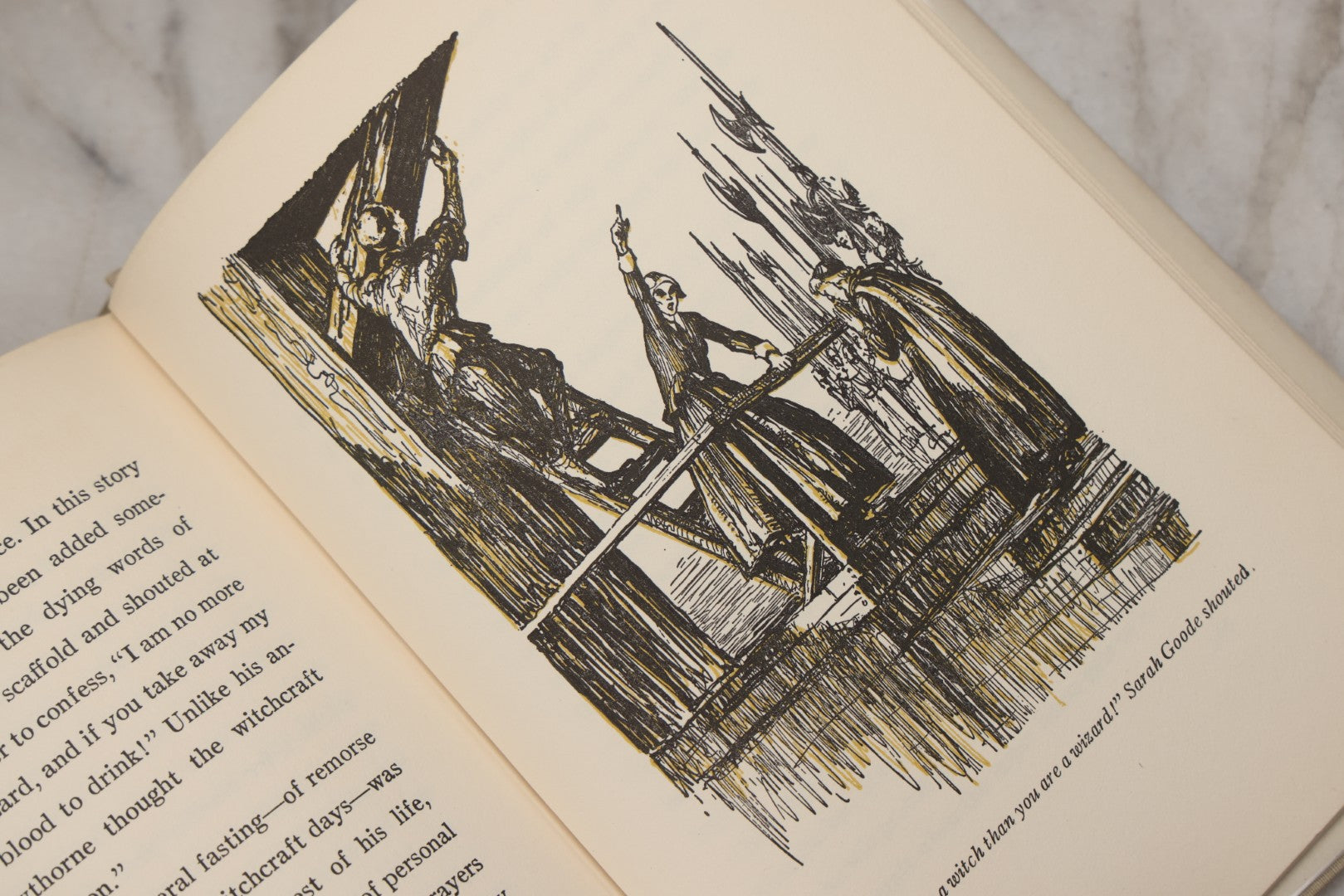 Lot 226 - "The Witchcraft Of Salem Village" Vintage Young Adult History Book By Shirley Jackson, Illustrated By Lili Bethi, Random House, New York, 1956