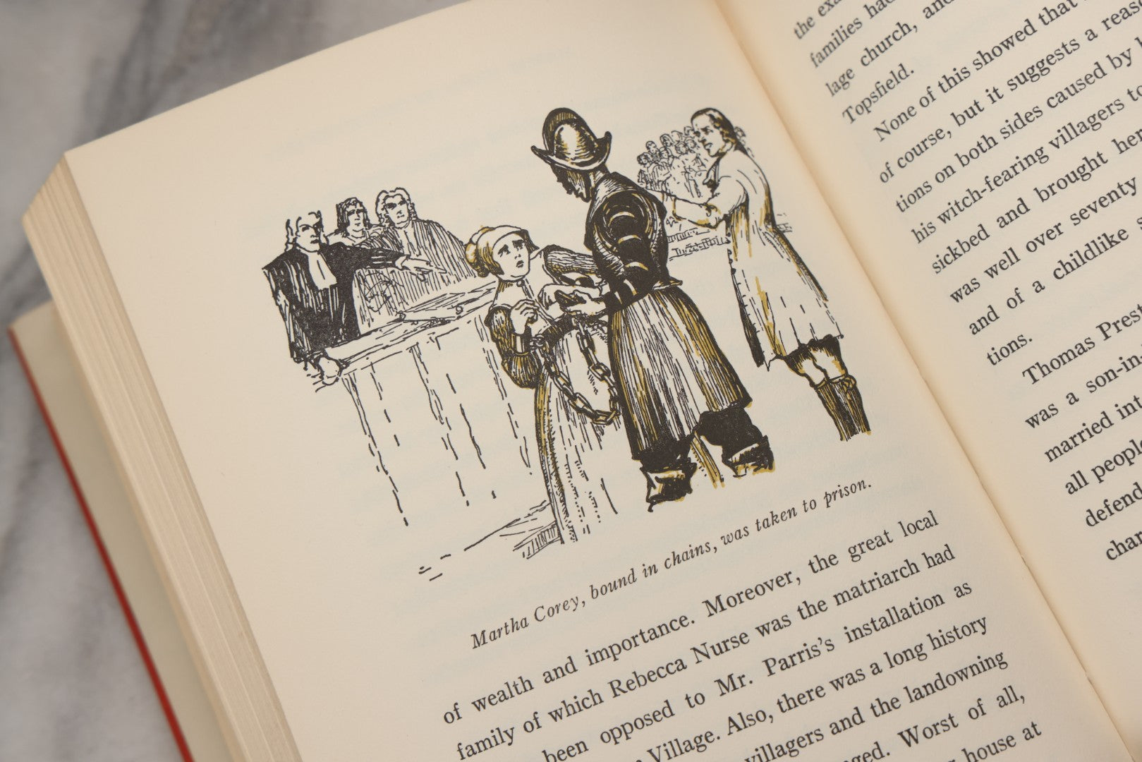 Lot 226 - "The Witchcraft Of Salem Village" Vintage Young Adult History Book By Shirley Jackson, Illustrated By Lili Bethi, Random House, New York, 1956