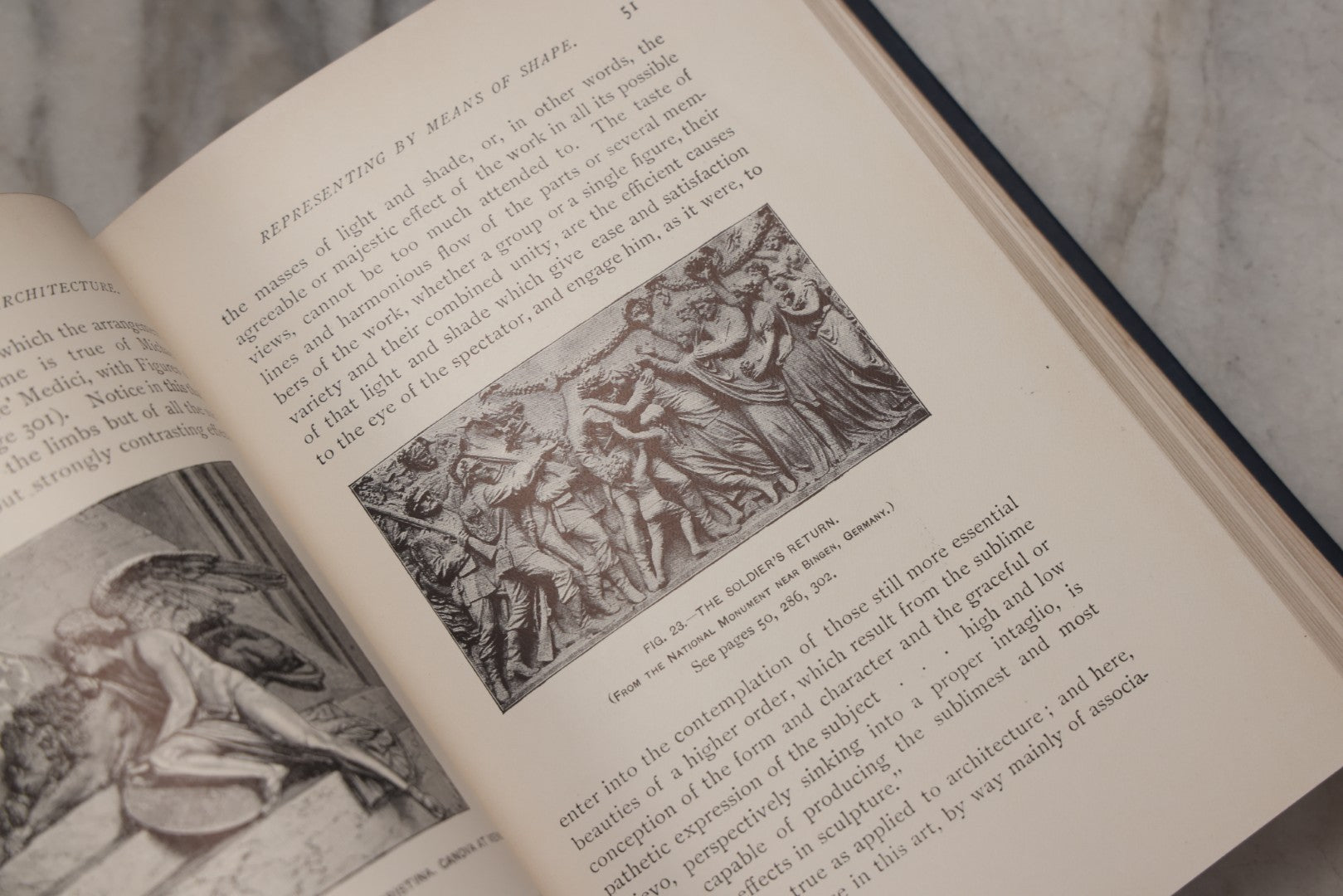 Lot 229 - "Painting, Sculpture And Architecture As Representative Arts; An Essay In Comparative Aesthetics" Antique Illustrated Art Reference Book By George Lansing Raymond, G. P. Putnam's Sons, New York, 1909