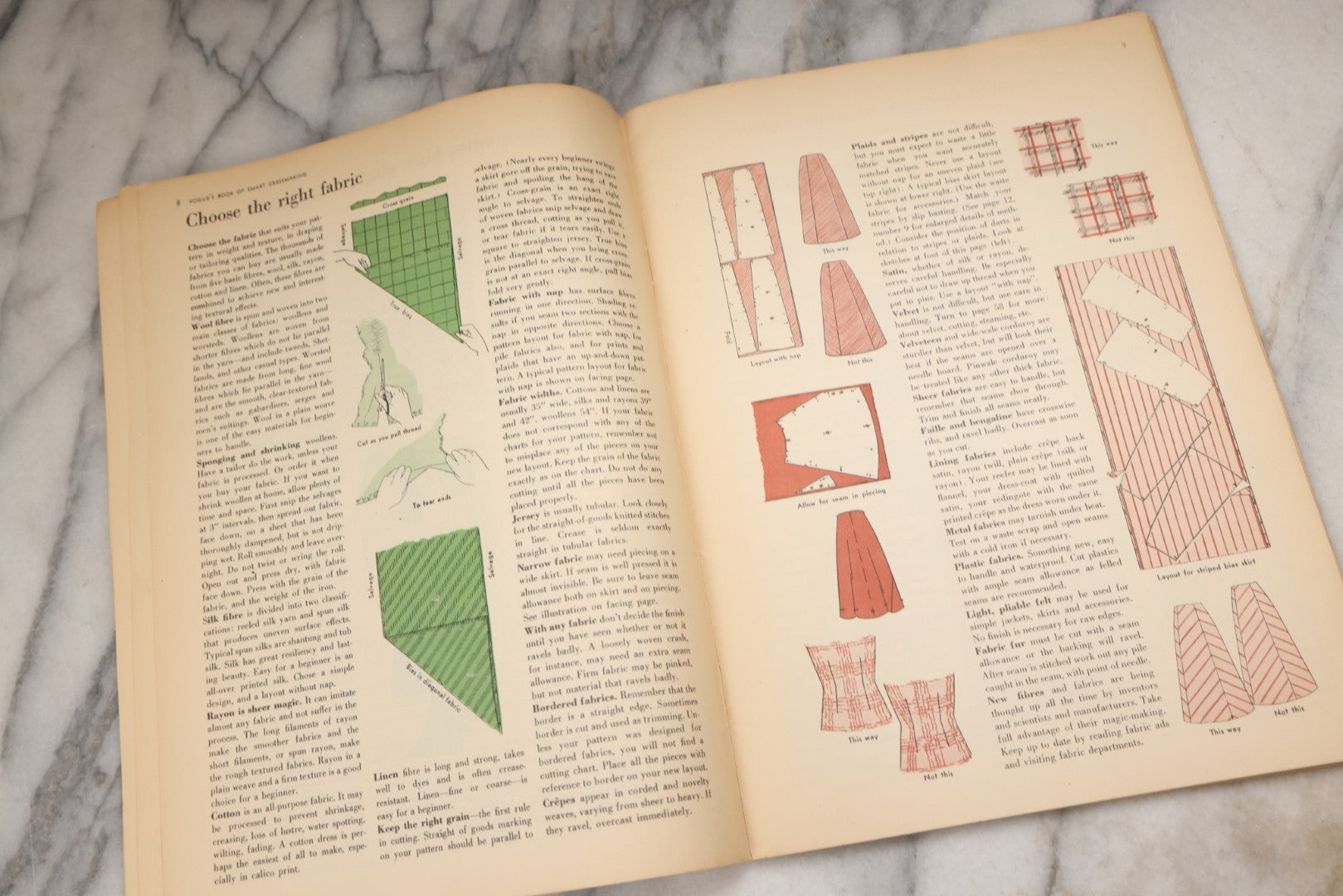 Lot 231 - "Vogue's Book Of Smart Dressmaking" Vintage Sewing Magazine By The Condé Nast Publications, 1948