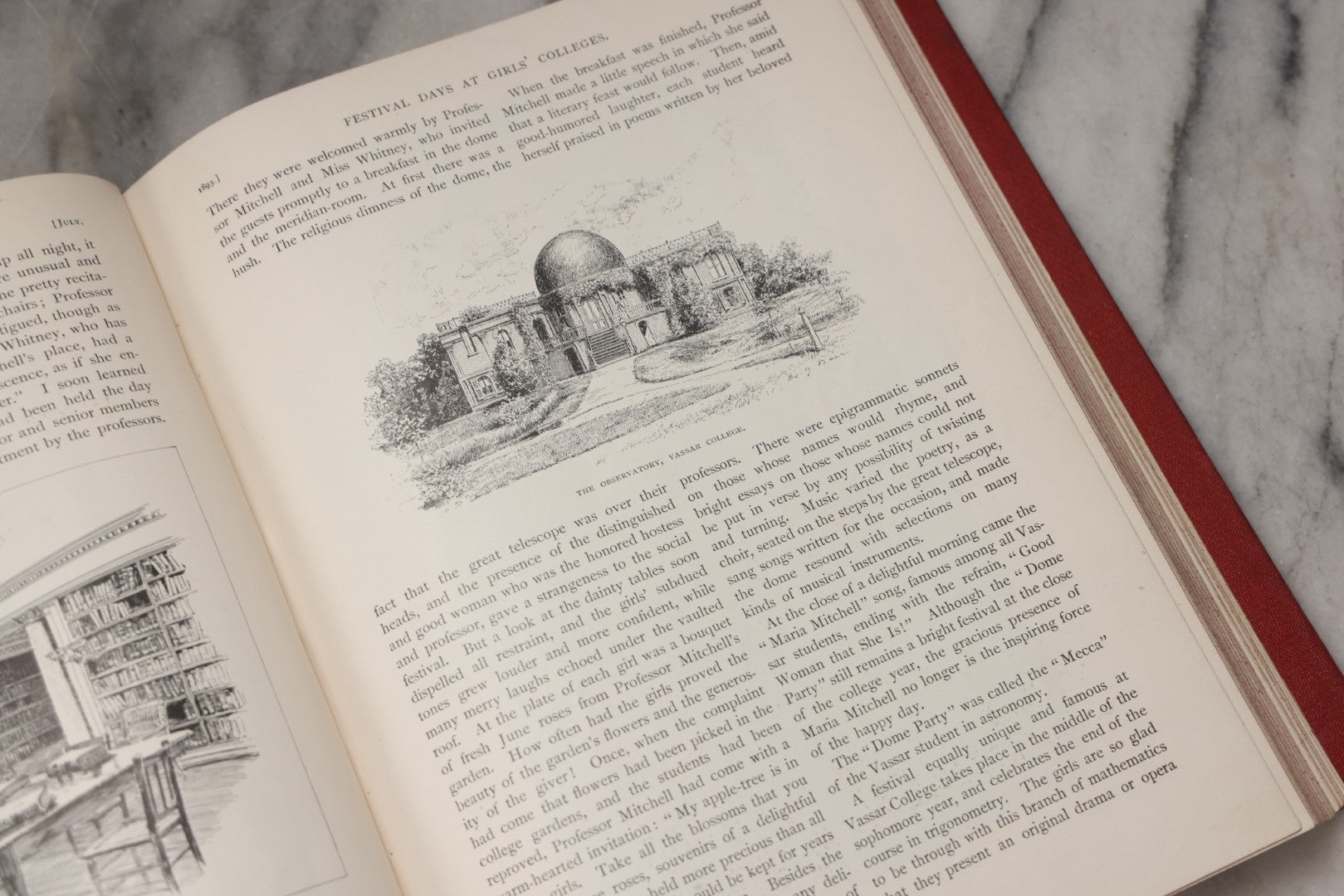 Lot 235 - Pair Of "St. Nicholas" Antique Illustrated Children's Collected Literature Books, Vol. XIX Part II (May–October 1892) And Vol. XX Part II (May–October 1893), Conducted By Mary Mapes Dodge, Published By The Century Co., New York