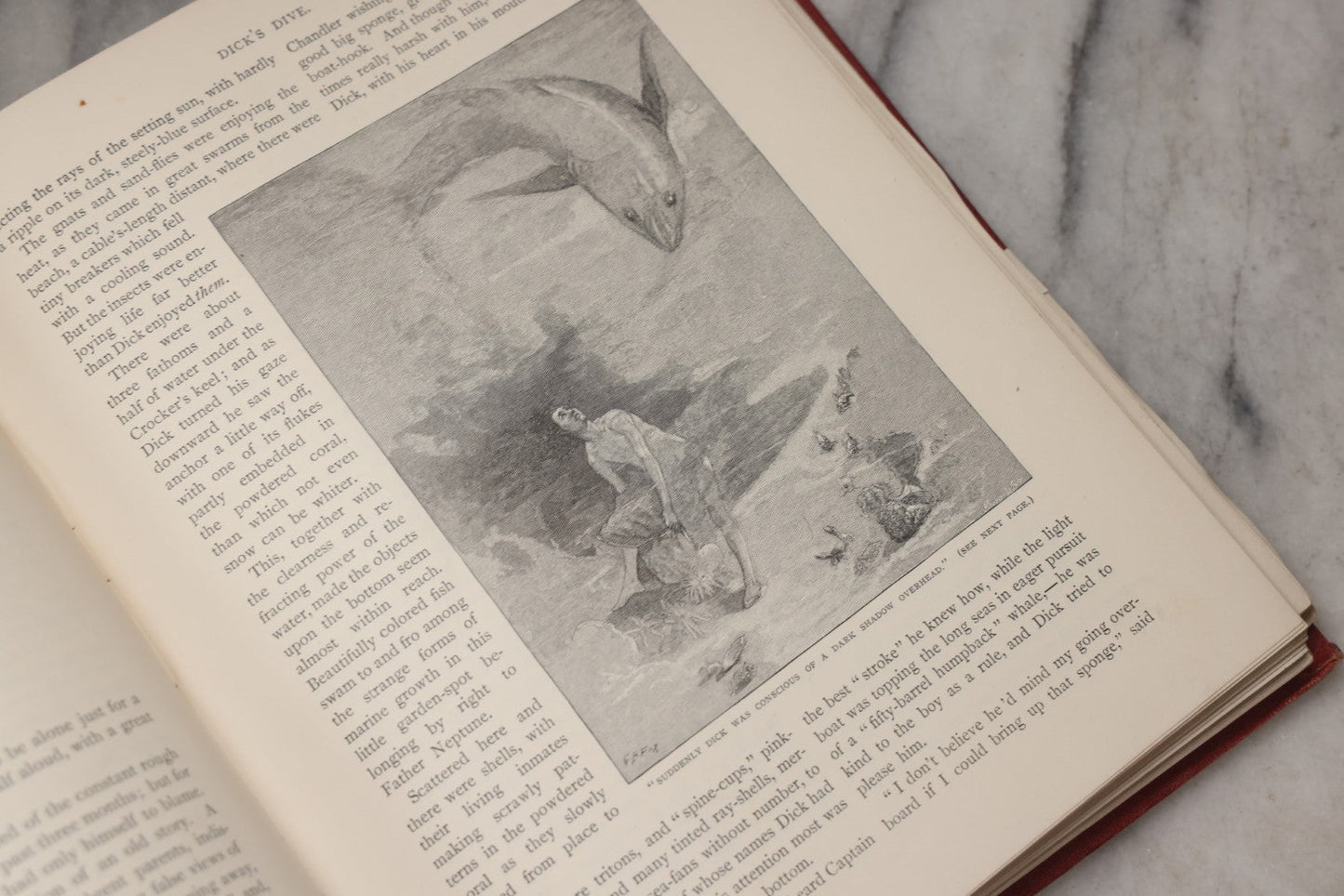 Lot 235 - Pair Of "St. Nicholas" Antique Illustrated Children's Collected Literature Books, Vol. XIX Part II (May–October 1892) And Vol. XX Part II (May–October 1893), Conducted By Mary Mapes Dodge, Published By The Century Co., New York