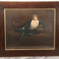 Lot 002 - Antique Chromolithograph Of Beautiful Fencing Woman After Jean Béraud's "L'Escrimeuse" ("The Fencing Girl"), Copyright 1899 By Craig R. Evans, In Original Frame, 27" x 23"