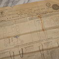 Lot 008 - Antique Medical Broadside Ordering Form And Instructions For "Mark's Patent First Premium Artificial Arms And Legs," Copyright A.A. Marks, 1885, New York City