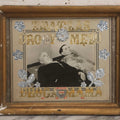 Lot 017 - Antique Polish Postmortem Photograph Assemblage "Zawczaś Drogi Mężu, Droga Mama" (“Too Soon, Dear Husband, Dear Mother”) Memorial, Dated December 1941, 17-3/4" x 14-5/8"