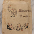 Lot 040 - Antique "Kewpie Book" Snapshot Photo Album And Scrapbook Of Johanna Cecile Powell, Hand-Painted Cover With Rose O'Neill-Style Kewpies, Containing Notes, Photographs, And Ephemera From The “Kewpie Klub,” Stetson University, Circa 1917–1920