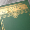 Lot 069 - "Fabre's Book Of Insects" Vintage Illustrated Natural History Book By Mrs. Rodolph Stawell, Tudor Publishing Co., New York, 1935