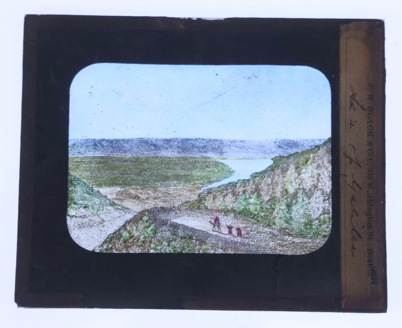 Lot 111 - Grouping Of 18 Antique Hand-Colored Magic Lantern Slides Relating To The Odd Fellows I.O.O.F.., Including Royal Purple Degree And Altar Scenes