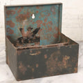 Lot 119 - Antique Cast Metal Revolving Shooting Target With Water Bird And Running Mammal Designs