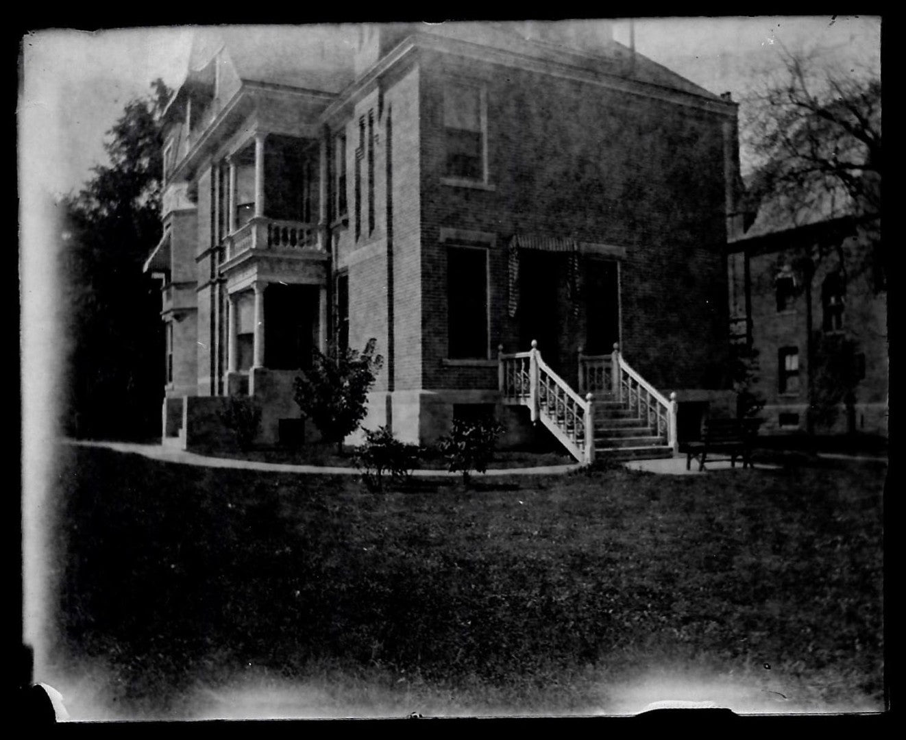 Lot 152 - Grouping Of 17 Antique Glass Plate Photo Negatives Including Pan-American Exposition, Buffalo, New York, Circa 1901, And Views Of A Small Town