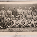 Lot 160 - Vintage Unmounted Occupational Photograph Of Motor Pool Workers, Annotated “Here I Am With Some Of The Fellows In The Motor Pool Whom I Work With,” Signed John