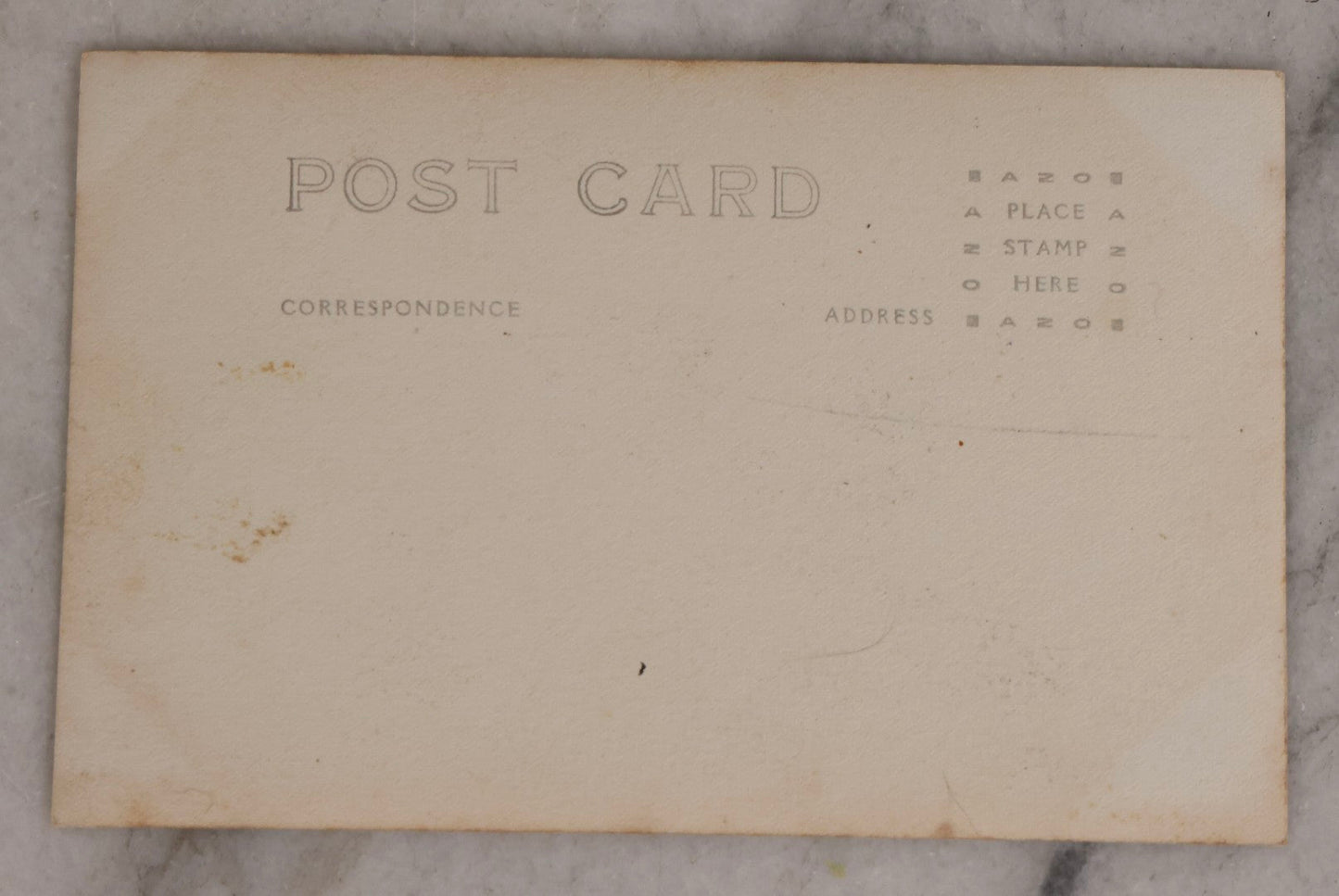 Lot 162 - Antique Real Photo Postcard R.P.P.C.. Of Two Young Boys In Baseball Uniforms With Glove, Ball, And Catcher's Mask, Undivided Back