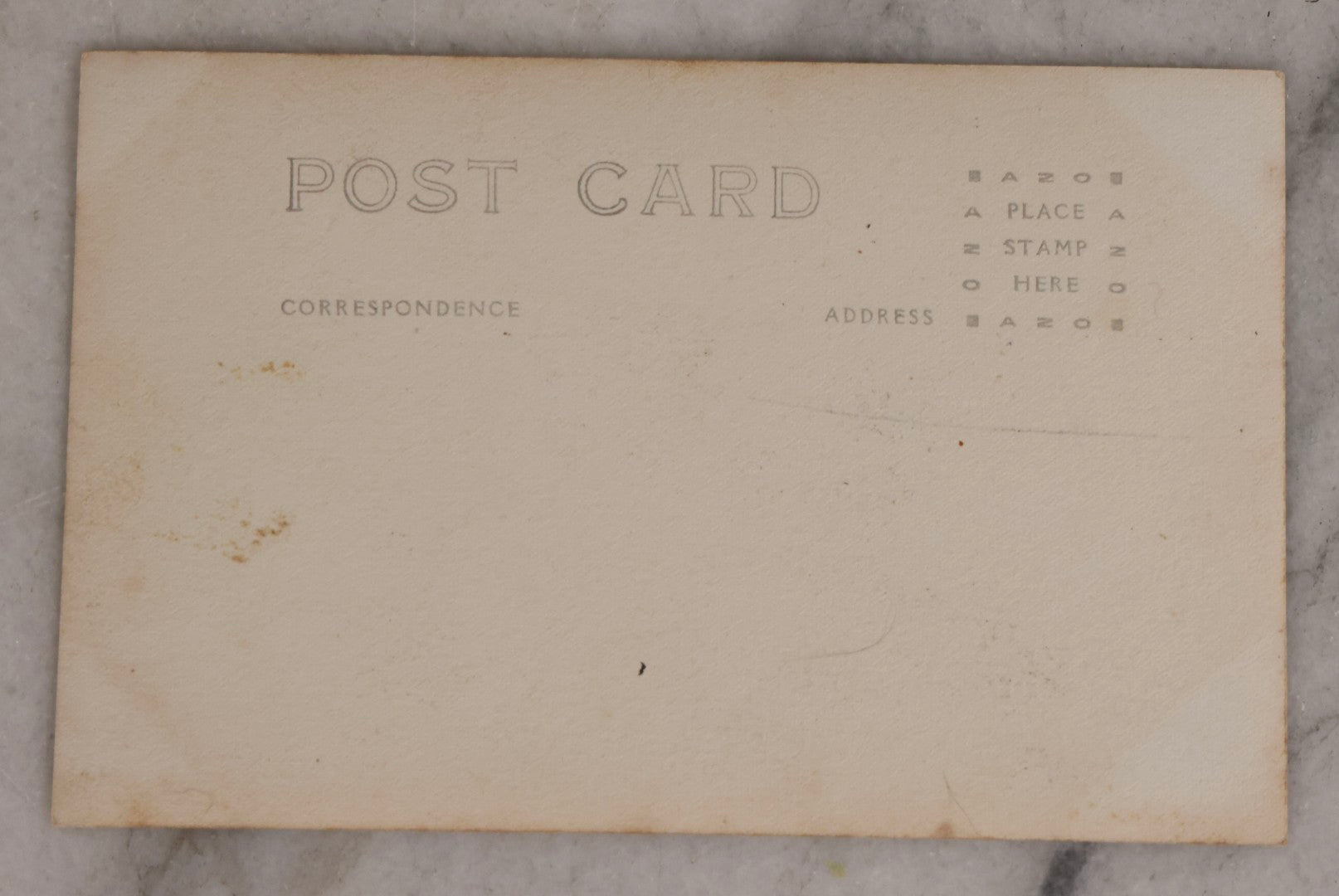 Lot 162 - Antique Real Photo Postcard R.P.P.C.. Of Two Young Boys In Baseball Uniforms With Glove, Ball, And Catcher's Mask, Undivided Back