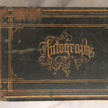 Lot 179 - Antique Autograph Book Belonging To “Stella,” Filled With Inscriptions And Signatures, Dated 1875–1881, Note Poor Condition