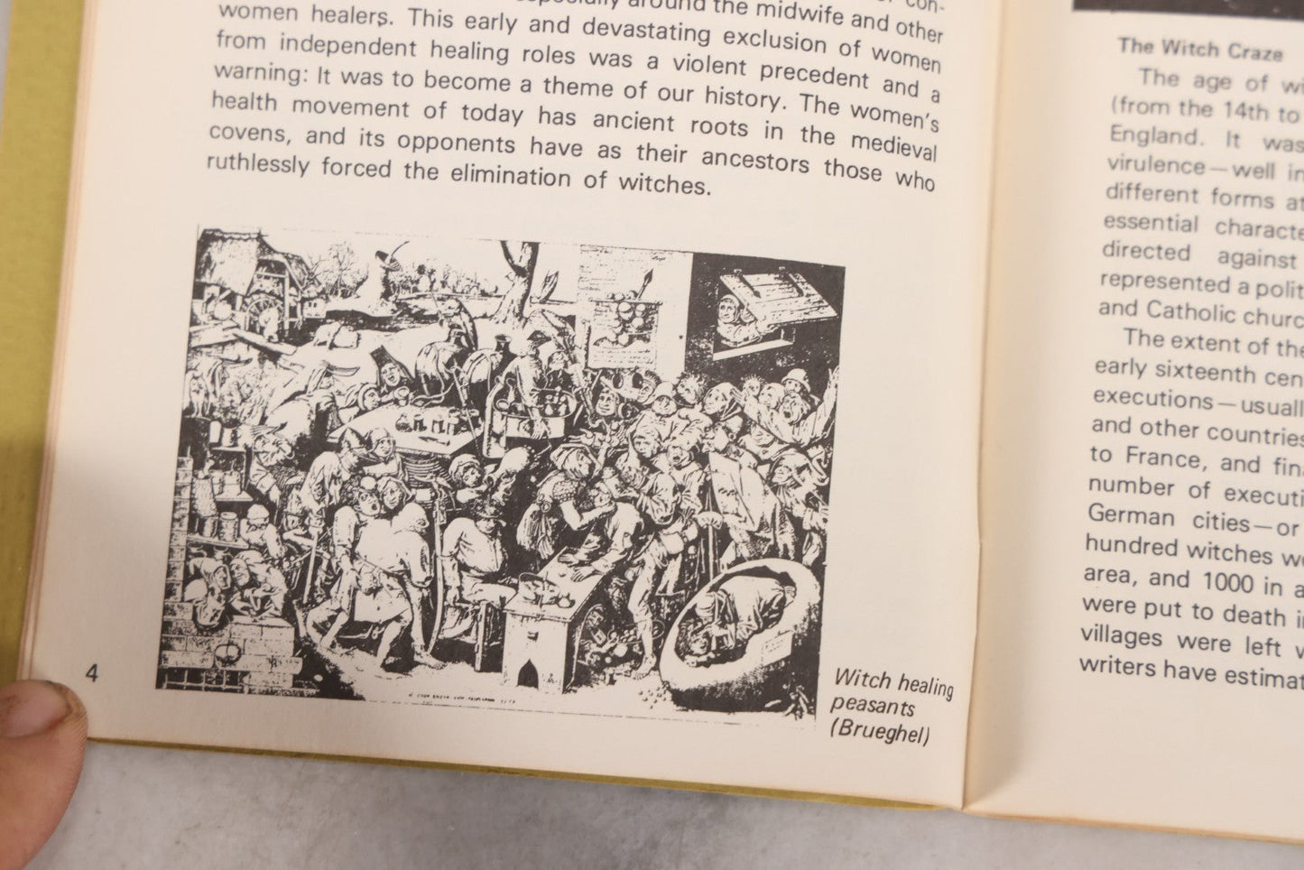 Lot 183 - Vintage Feminist Press Booklet “Witches, Midwives, And Nurses: A History Of Women Healers” By Barbara Ehrenreich And Deirdre English, 1973