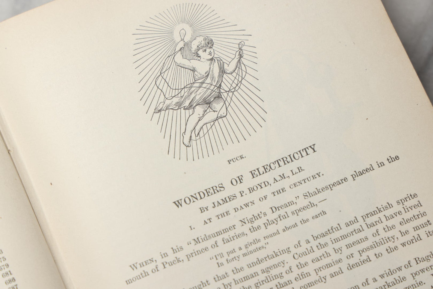 Lot 194 - "Triumphs And Wonders Of The 19th Century: The True Mirror Of A Phenomenal Era" Antique Illustrated History Book By James P. Boyd, A.M., Ll.B., Published By A.J. Holman & Co., Philadelphia, 1899