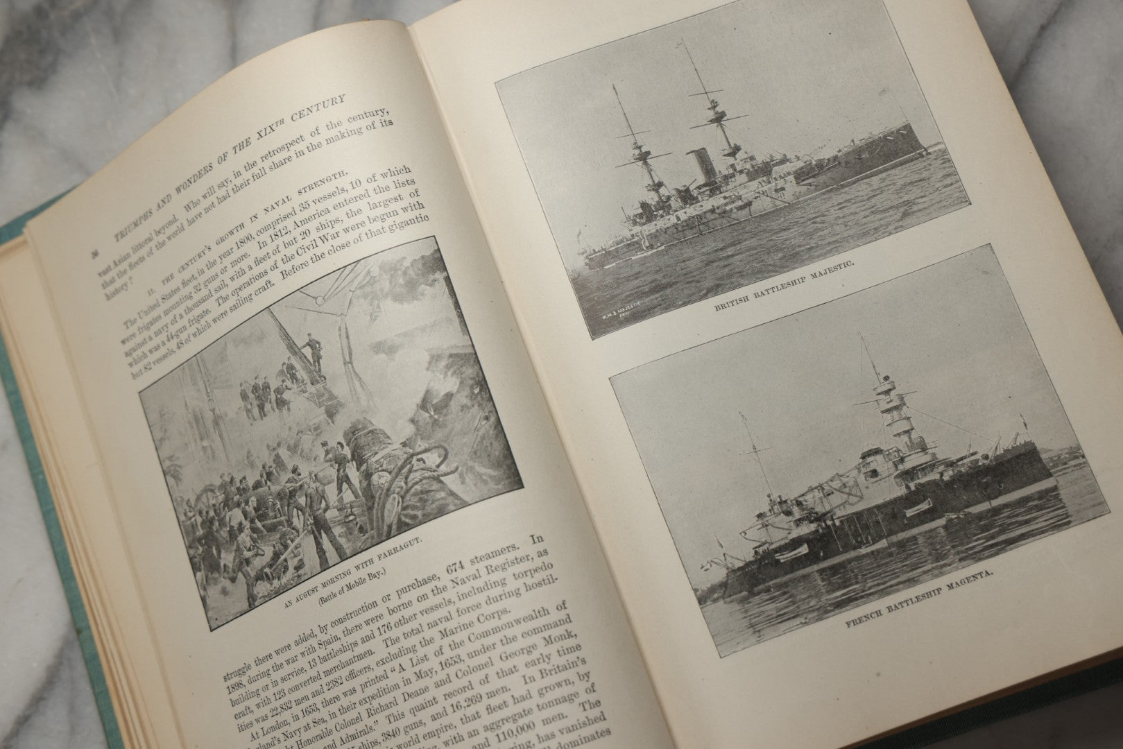 Lot 194 - "Triumphs And Wonders Of The 19th Century: The True Mirror Of A Phenomenal Era" Antique Illustrated History Book By James P. Boyd, A.M., Ll.B., Published By A.J. Holman & Co., Philadelphia, 1899