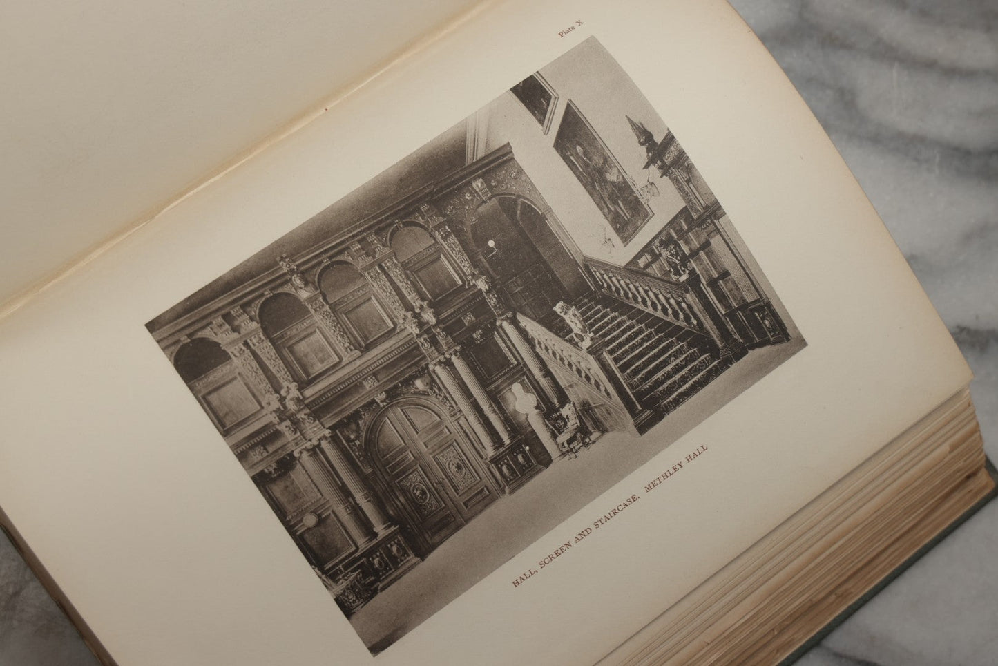 Lot 195 - "The Old Halls And Manor-Houses Of Yorkshire" Antique Illustrated Architecture Book By Louis Ambler, F.R.I.B.A., Published By B. T. Batsford, London, Circa 1913