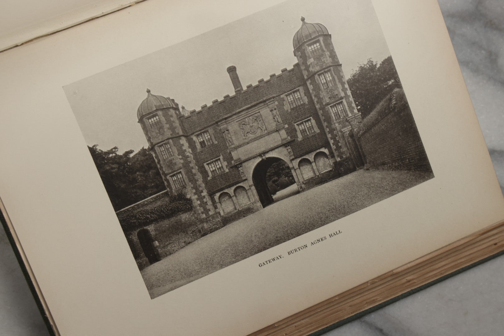 Lot 195 - "The Old Halls And Manor-Houses Of Yorkshire" Antique Illustrated Architecture Book By Louis Ambler, F.R.I.B.A., Published By B. T. Batsford, London, Circa 1913