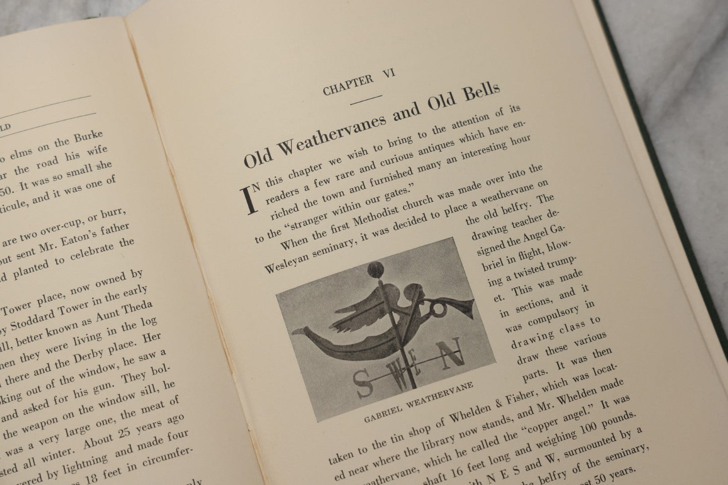 Lot 197 - "Folklore Of Springfield, Vermont" Antique Illustrated Local History Book By Mary Eva Baker, Published By The Altrurian Club Of Springfield, Springfield, Vermont, 1922