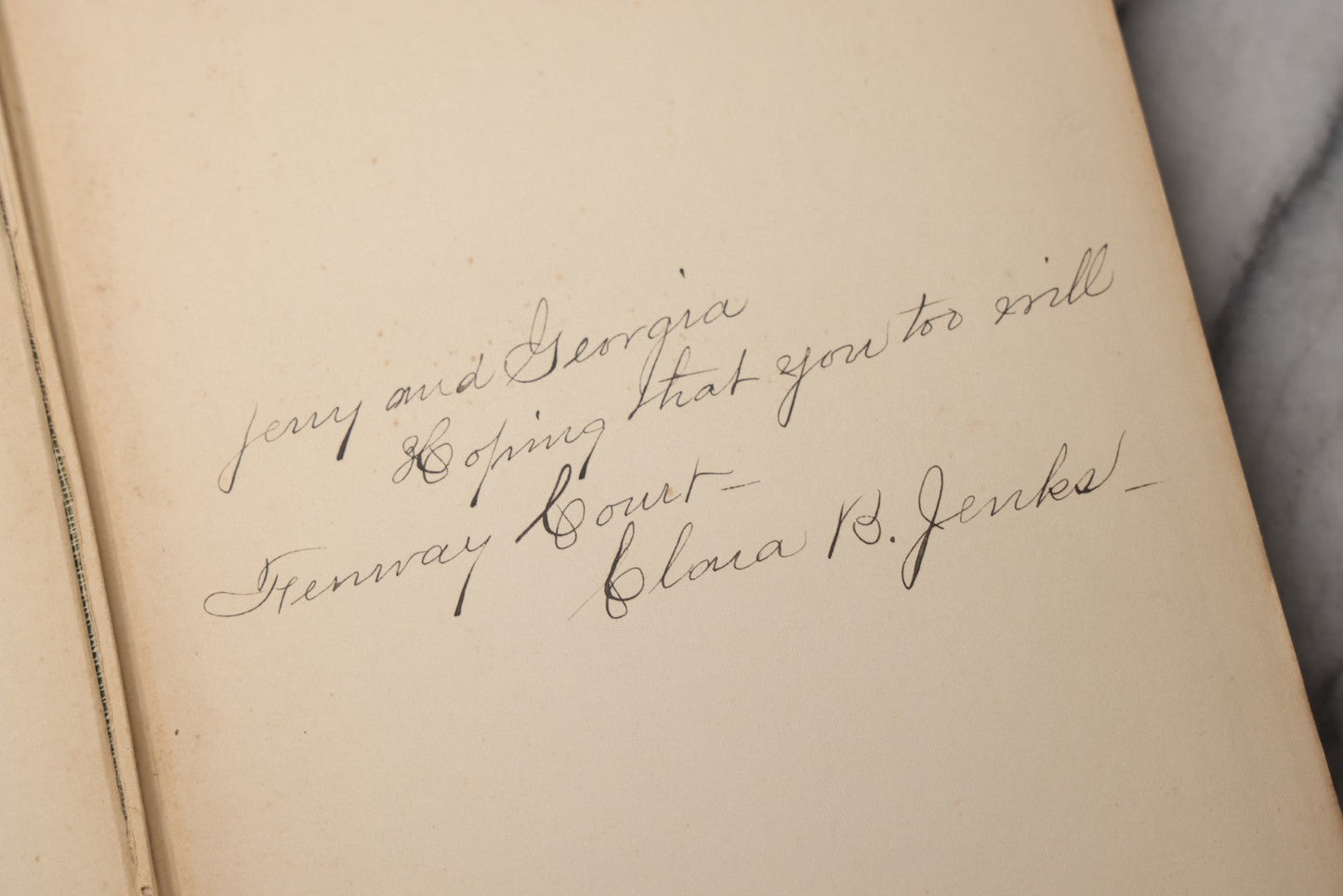 Lot 199 - "Isabella Stewart Gardner And Fenway Court" Antique Illustrated Biography By Morris Carter, Published By Houghton Mifflin Company, Boston And New York, 1925