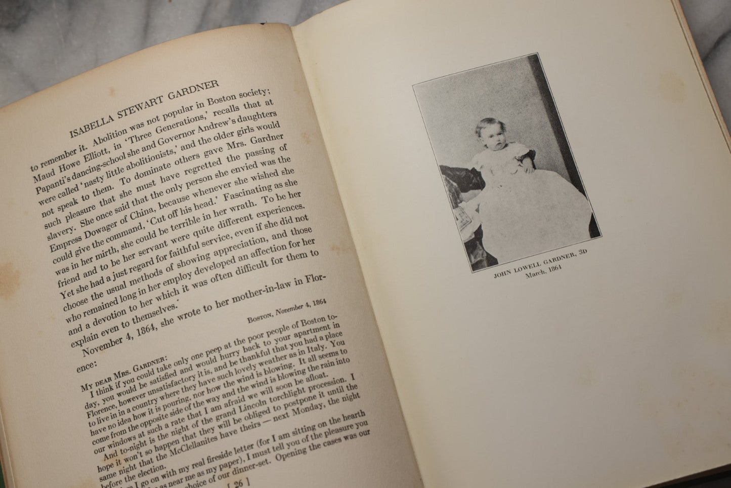 Lot 199 - "Isabella Stewart Gardner And Fenway Court" Antique Illustrated Biography By Morris Carter, Published By Houghton Mifflin Company, Boston And New York, 1925
