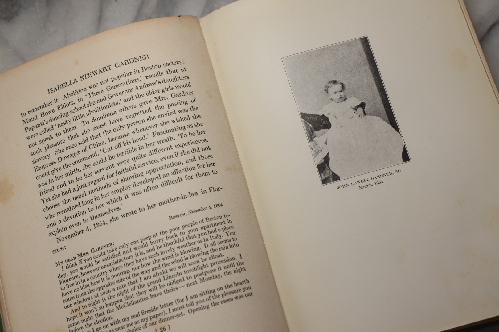 Lot 199 - "Isabella Stewart Gardner And Fenway Court" Antique Illustrated Biography By Morris Carter, Published By Houghton Mifflin Company, Boston And New York, 1925