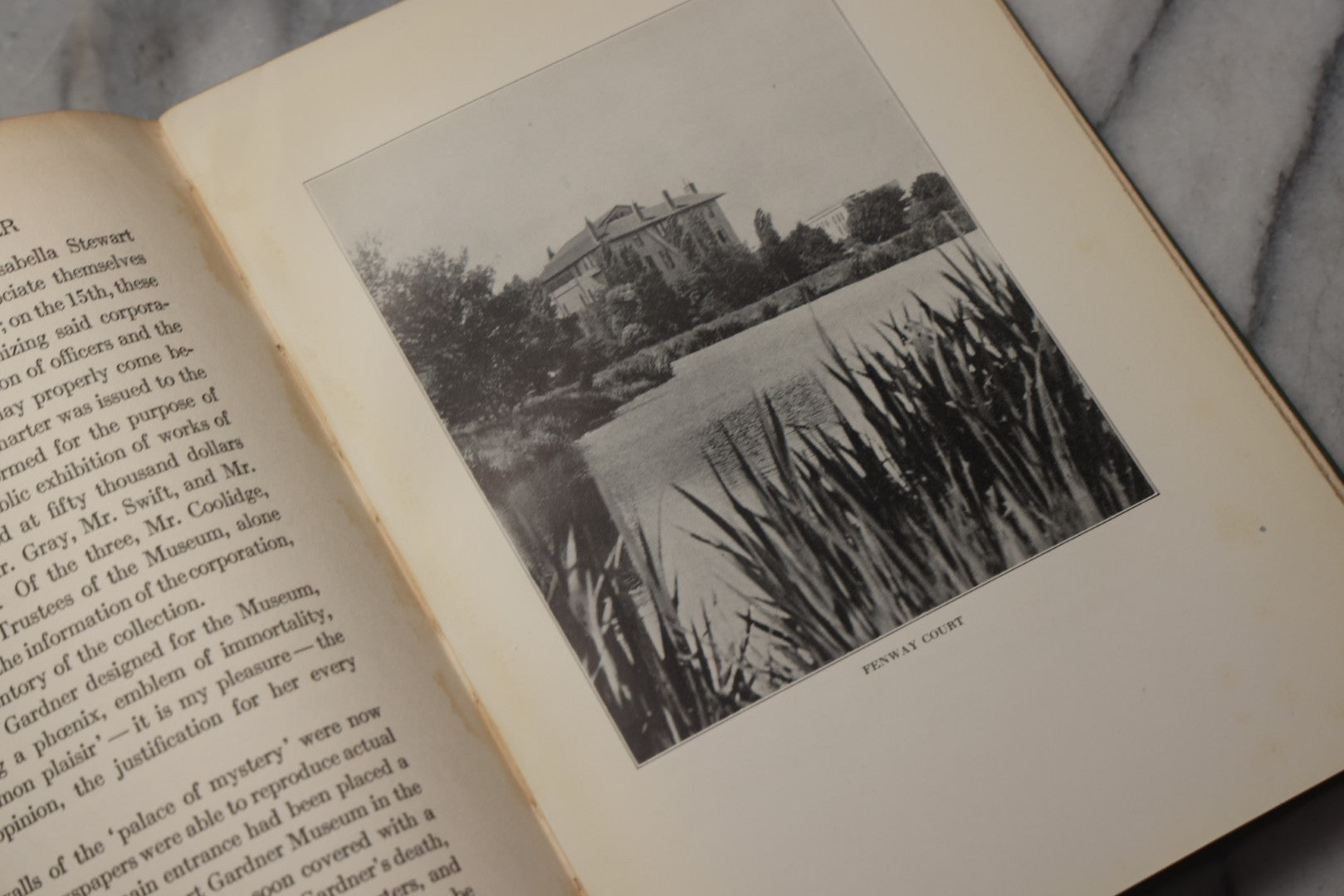 Lot 199 - "Isabella Stewart Gardner And Fenway Court" Antique Illustrated Biography By Morris Carter, Published By Houghton Mifflin Company, Boston And New York, 1925
