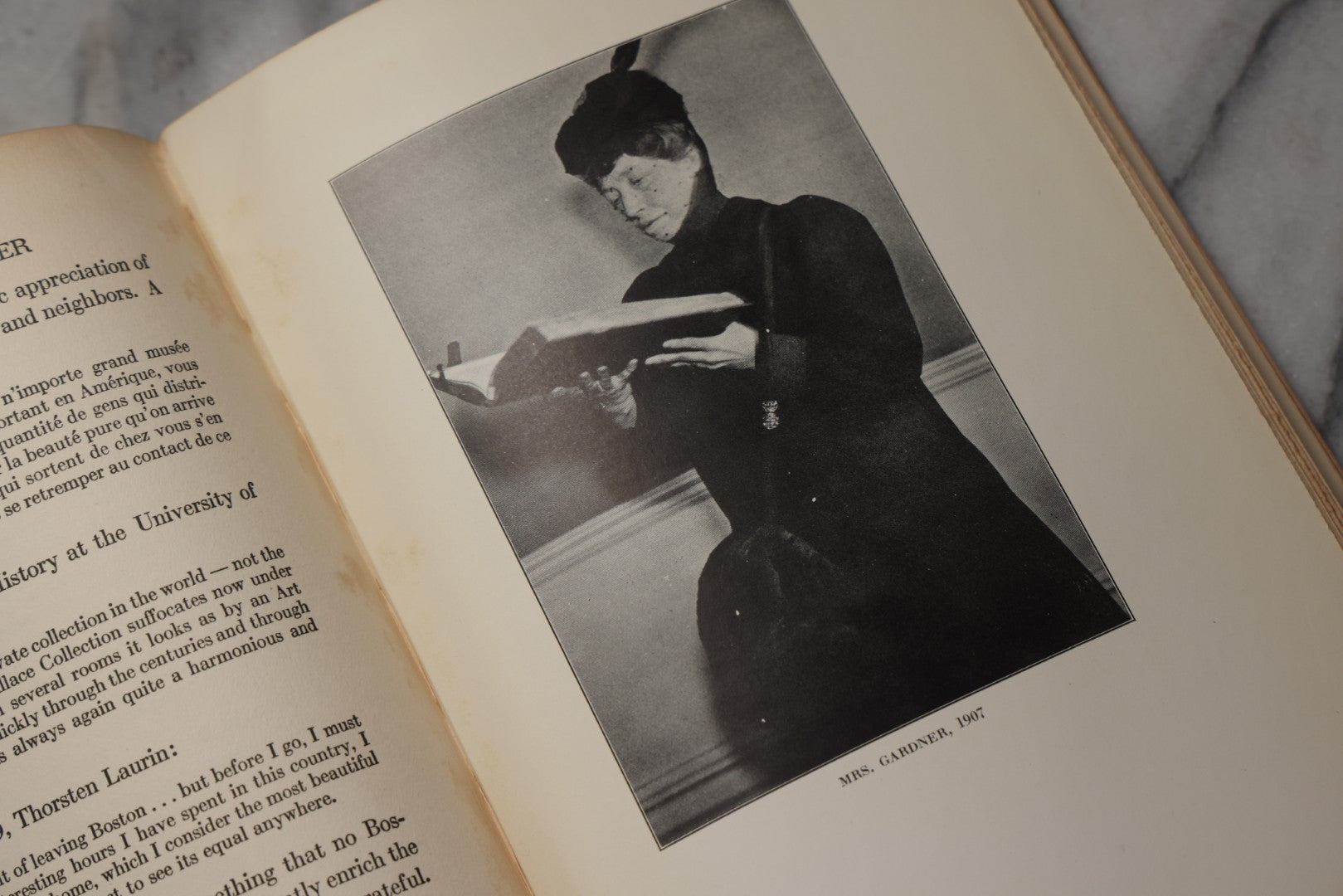 Lot 199 - "Isabella Stewart Gardner And Fenway Court" Antique Illustrated Biography By Morris Carter, Published By Houghton Mifflin Company, Boston And New York, 1925