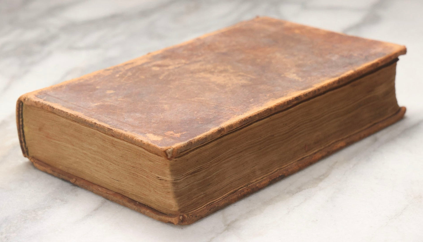 Lot 201 - "Memoirs Of General La Fayette" Antique Leather Bound Biography, Published By Barber & Robinson, Hartford, 1835
