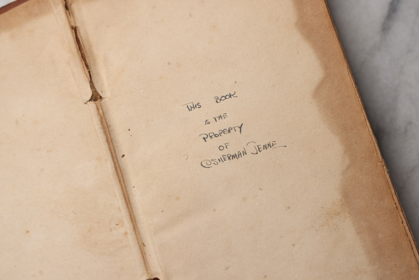 Lot 201 - "Memoirs Of General La Fayette" Antique Leather Bound Biography, Published By Barber & Robinson, Hartford, 1835