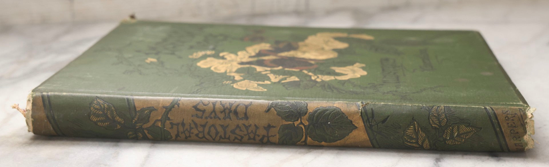 Lot 202 - "Pastoral Days; Or, Memories Of A New England Year" Antique Book By W. Hamilton Gibson, 70+ Engraved Illustrations By The Author, Harper & Brothers, New York, 1881, Craft Grade Condition