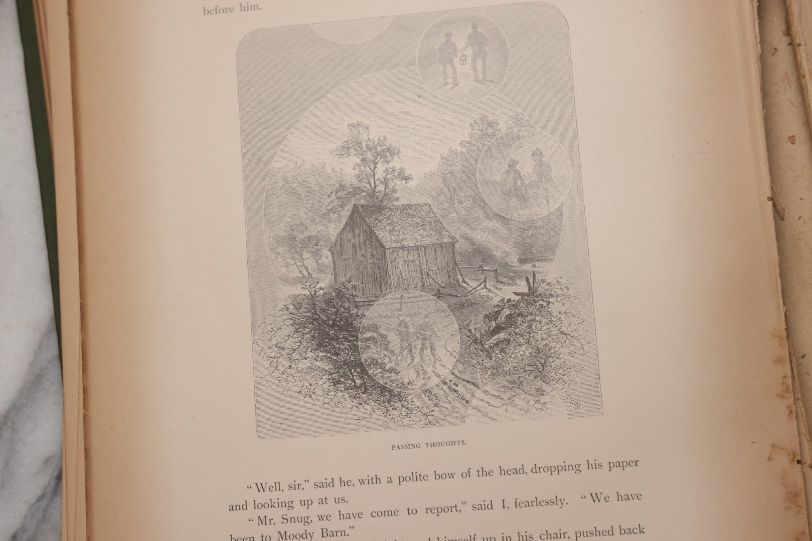 Lot 202 - "Pastoral Days; Or, Memories Of A New England Year" Antique Book By W. Hamilton Gibson, 70+ Engraved Illustrations By The Author, Harper & Brothers, New York, 1881, Craft Grade Condition