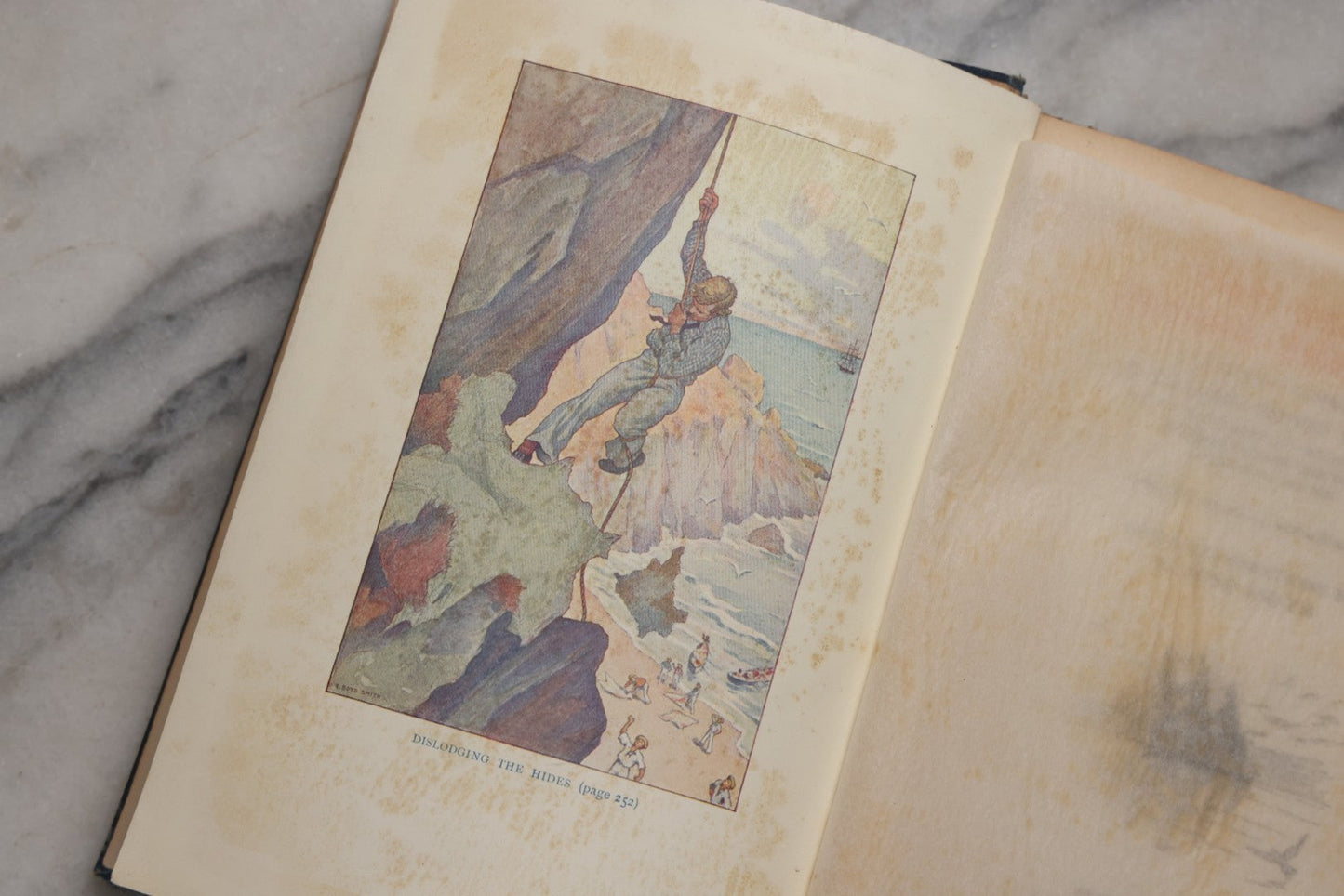 Lot 203 - "Two Years Before The Mast" Antique Illustrated Nautical Adventure Book By Richard Henry Dana, Jr., Published By Houghton Mifflin Company, Boston And New York, 1911