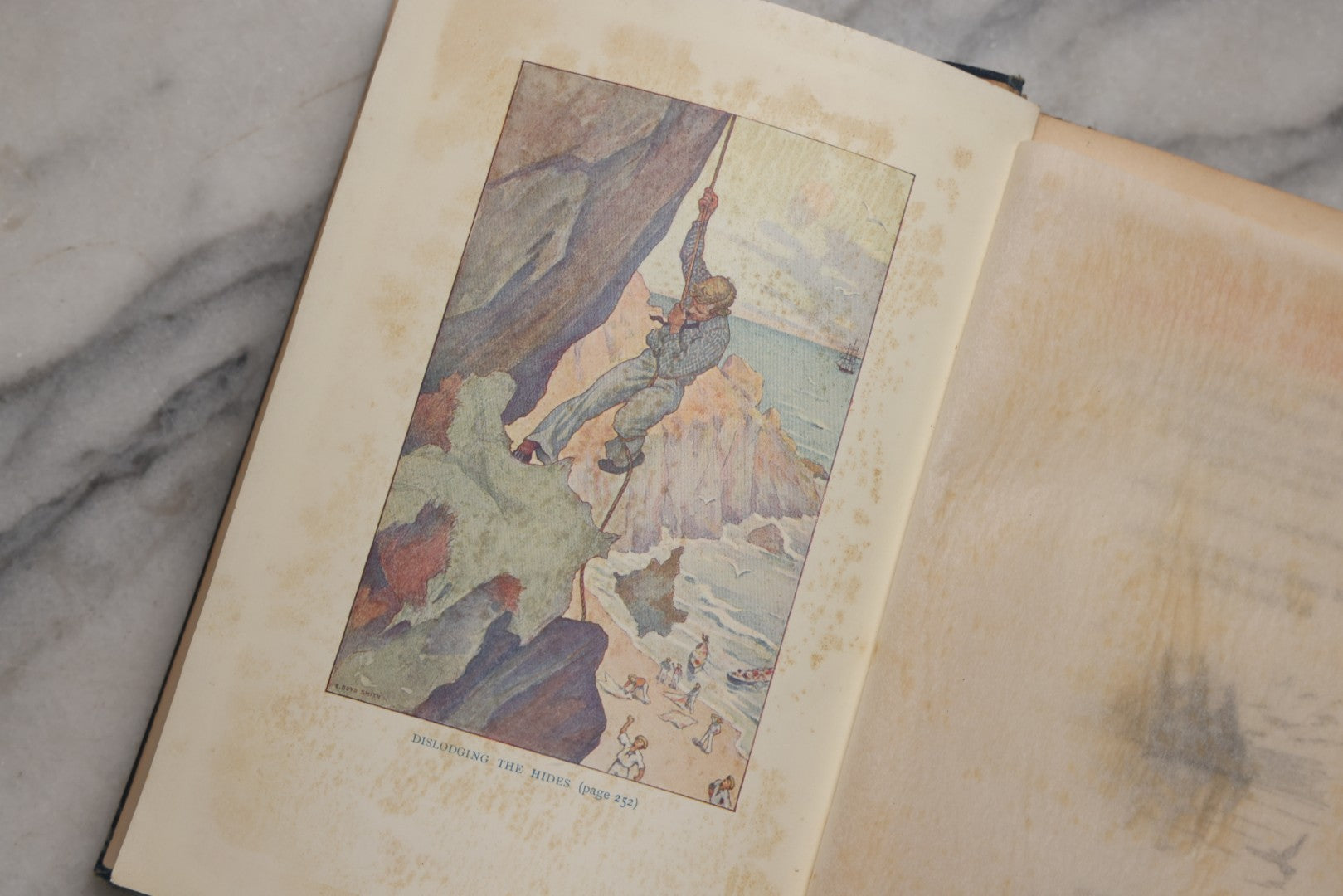 Lot 203 - "Two Years Before The Mast" Antique Illustrated Nautical Adventure Book By Richard Henry Dana, Jr., Published By Houghton Mifflin Company, Boston And New York, 1911