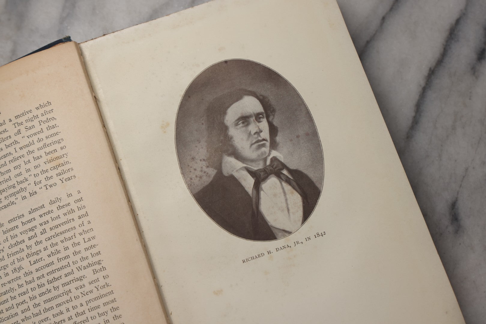 Lot 203 - "Two Years Before The Mast" Antique Illustrated Nautical Adventure Book By Richard Henry Dana, Jr., Published By Houghton Mifflin Company, Boston And New York, 1911