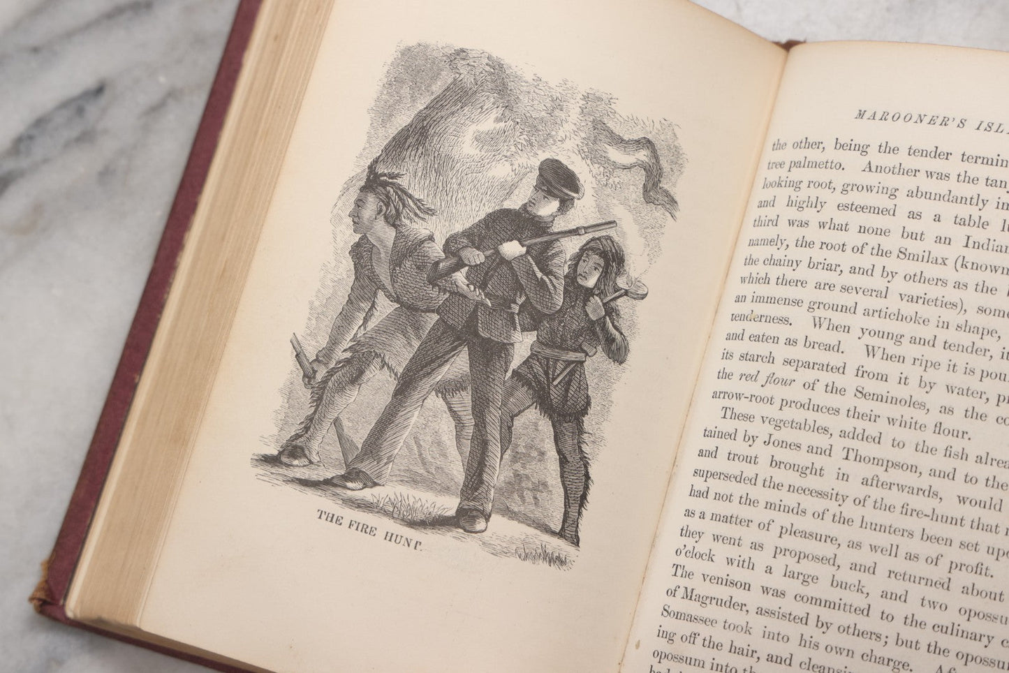 Lot 204 - "Marooner's Island; Or, Dr. Gordon In Search Of His Children" Antique Illustrated Adventure Book By F. R. Goulding, Published By Claxton, Remsen & Haffelfinger, Philadelphia, 1871