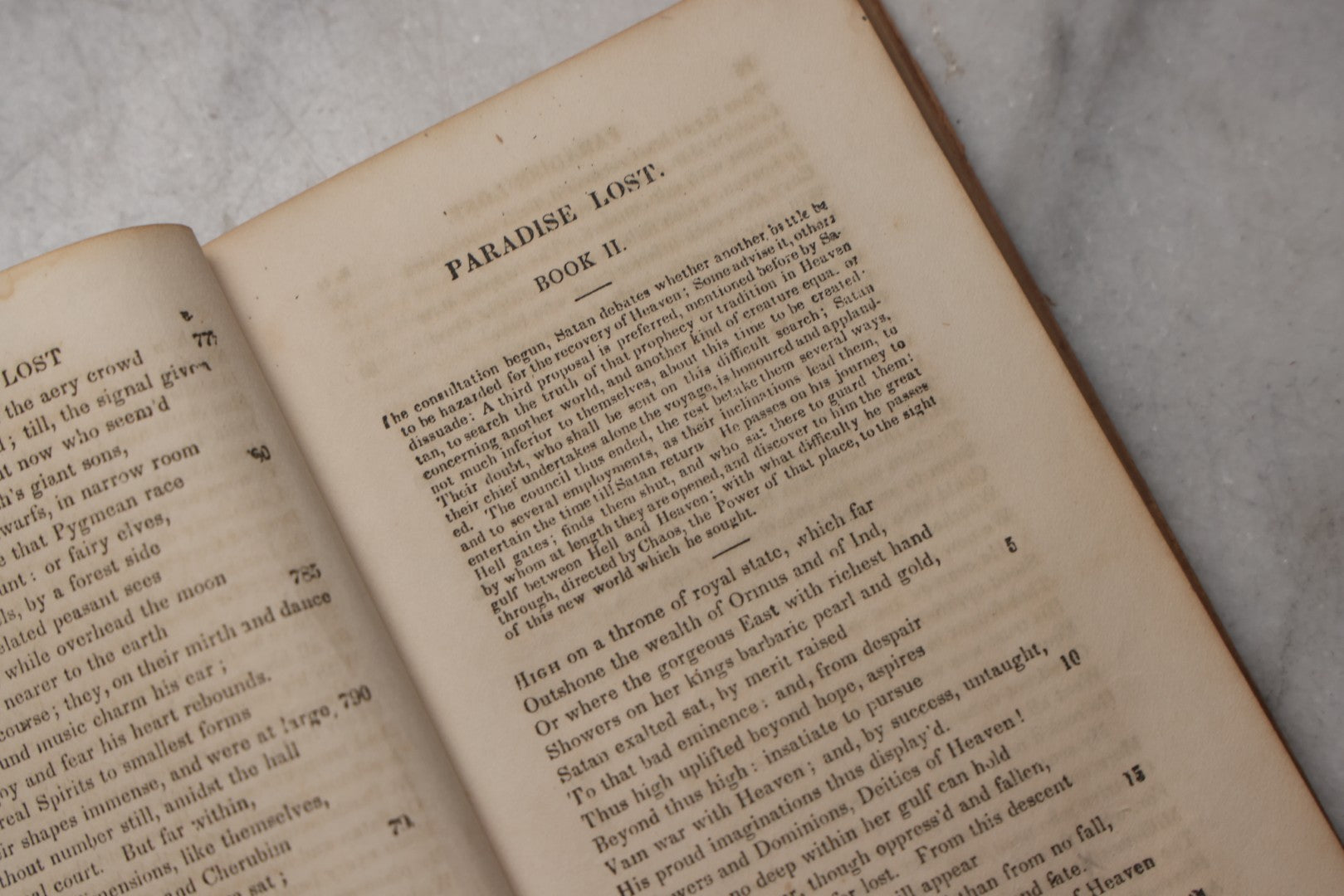 Lot 208 - "Paradise Lost: A Poem, In Twelve Books" Antique Book By John Milton, Published By Crosby, Nichols, Lee & Company, Boston, 1861