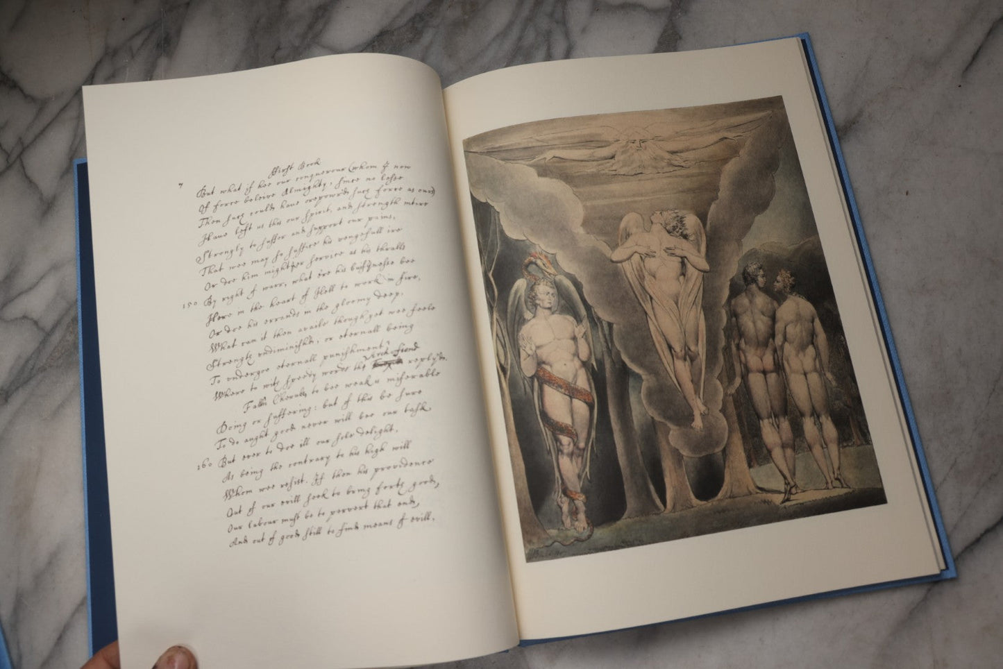 Lot 209 - "Paradise Lost: Manuscript" Modern Folio Limited Edition Book By John Milton, Published By Sp Books – Éditions Des Saints Pères, France, Numbered Copy 919 Of 1,000