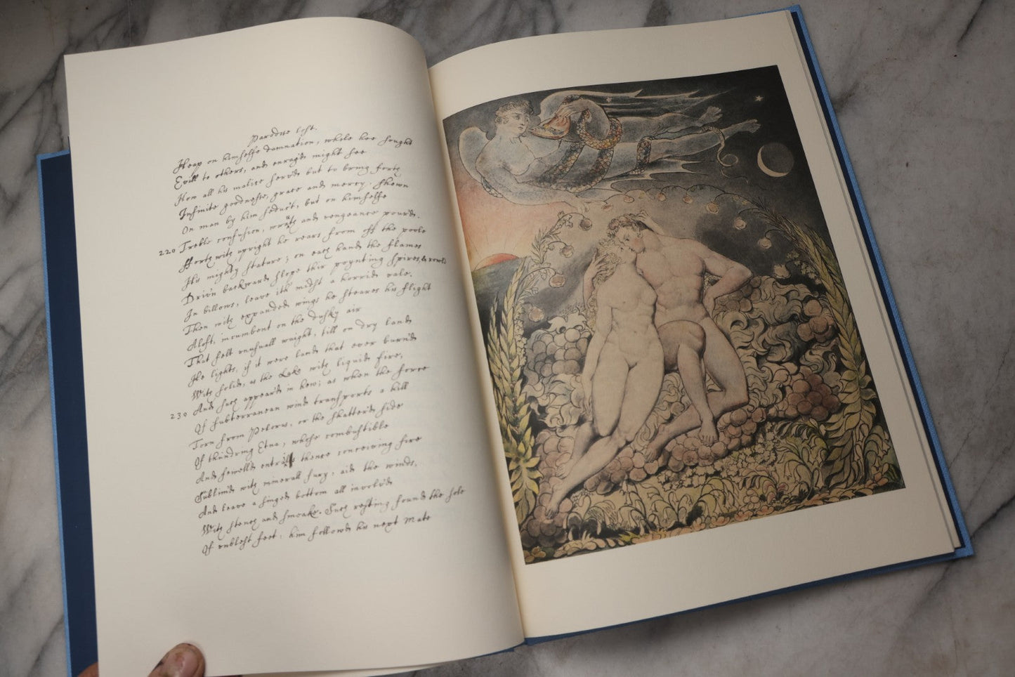 Lot 209 - "Paradise Lost: Manuscript" Modern Folio Limited Edition Book By John Milton, Published By Sp Books – Éditions Des Saints Pères, France, Numbered Copy 919 Of 1,000