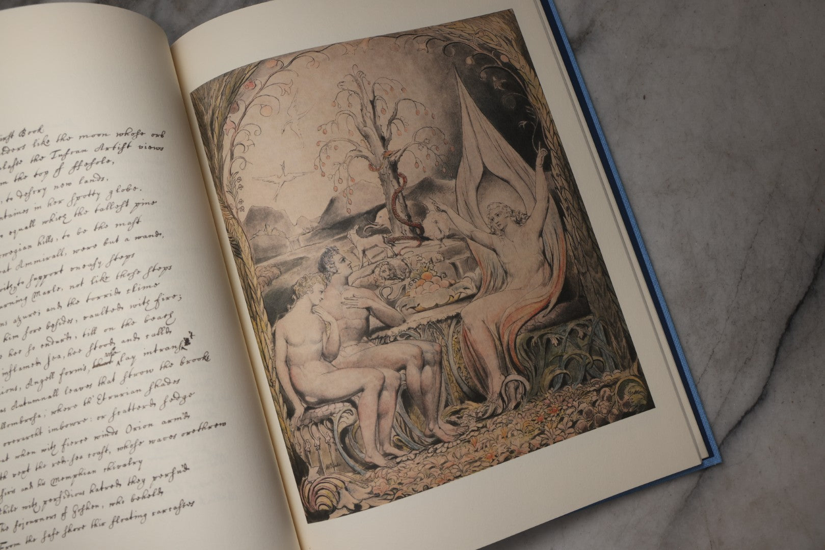 Lot 209 - "Paradise Lost: Manuscript" Modern Folio Limited Edition Book By John Milton, Published By Sp Books – Éditions Des Saints Pères, France, Numbered Copy 919 Of 1,000