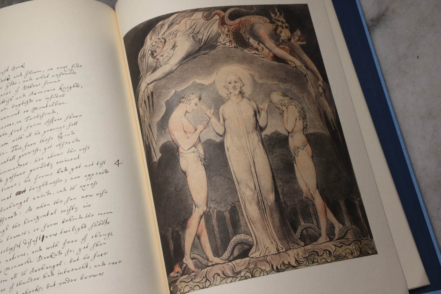 Lot 209 - "Paradise Lost: Manuscript" Modern Folio Limited Edition Book By John Milton, Published By Sp Books – Éditions Des Saints Pères, France, Numbered Copy 919 Of 1,000