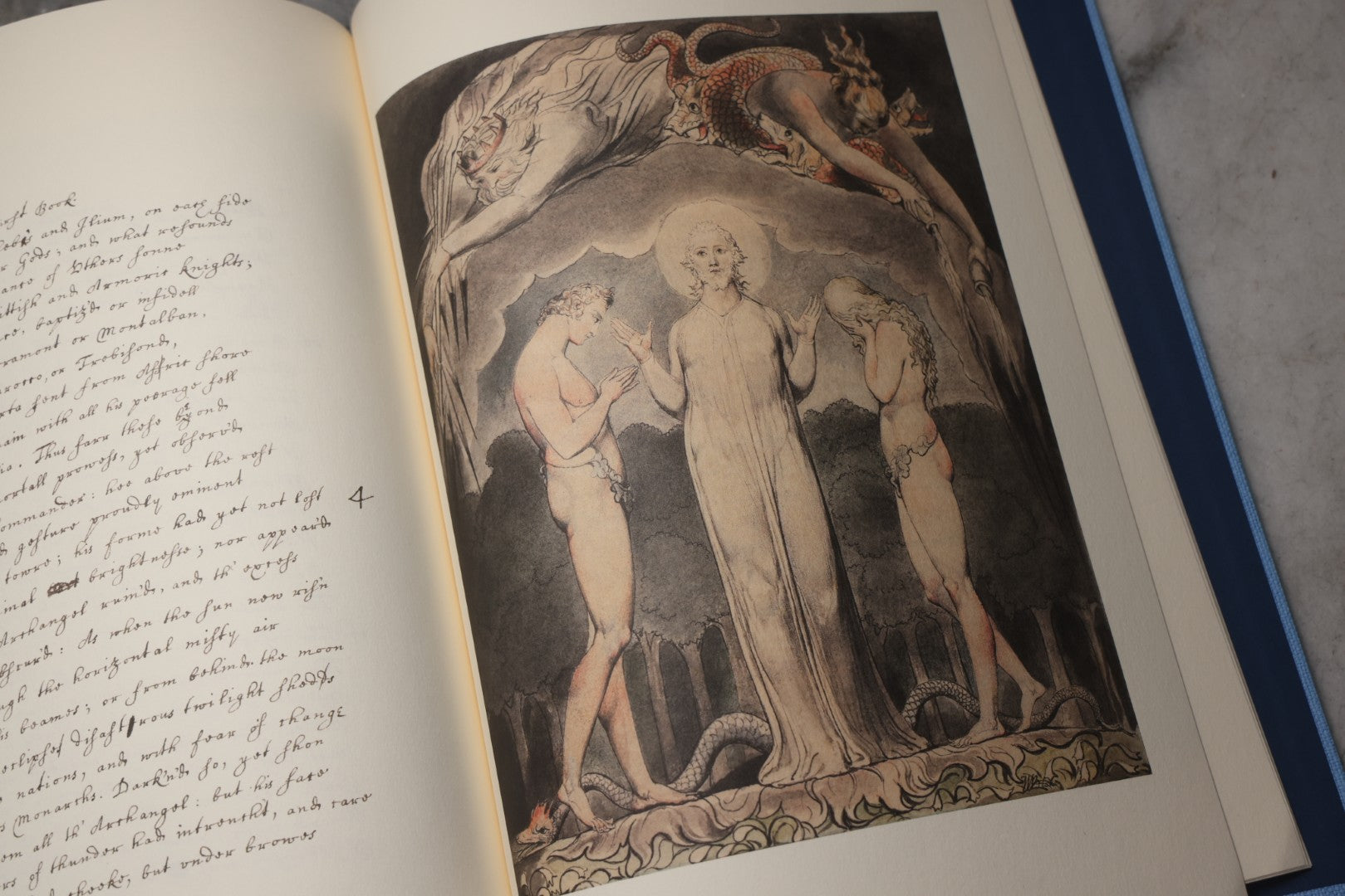 Lot 209 - "Paradise Lost: Manuscript" Modern Folio Limited Edition Book By John Milton, Published By Sp Books – Éditions Des Saints Pères, France, Numbered Copy 919 Of 1,000