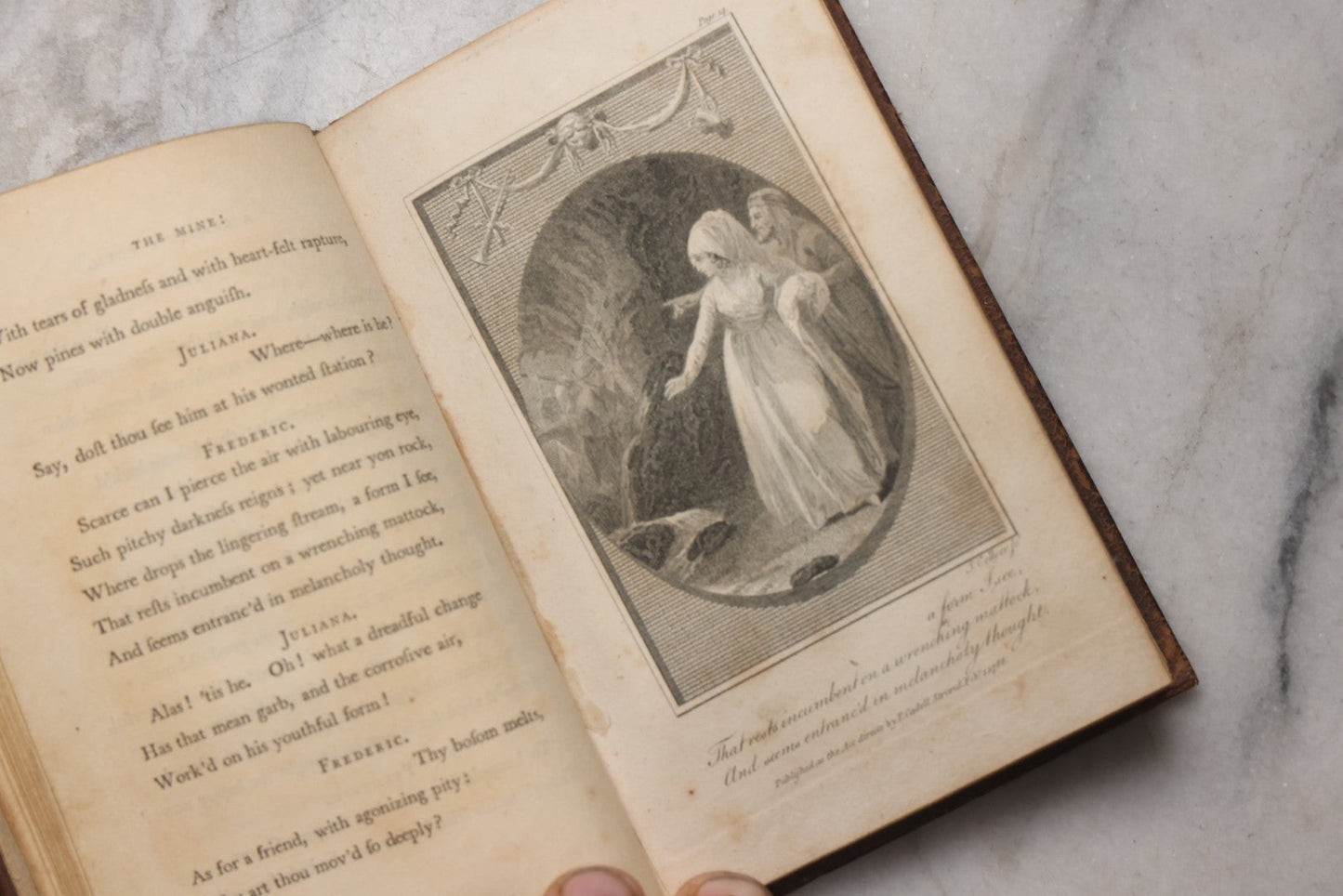 Lot 212 - "The Mine: A Dramatic Poem, To Which Are Added Two Historic Odes" Antique Book By John Sargent, Published By T. Cadell, Jun. And W. Davies, London, 1796