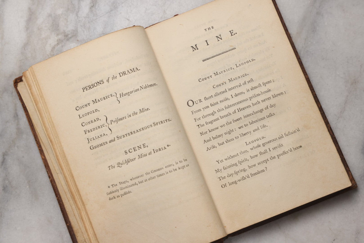 Lot 212 - "The Mine: A Dramatic Poem, To Which Are Added Two Historic Odes" Antique Book By John Sargent, Published By T. Cadell, Jun. And W. Davies, London, 1796