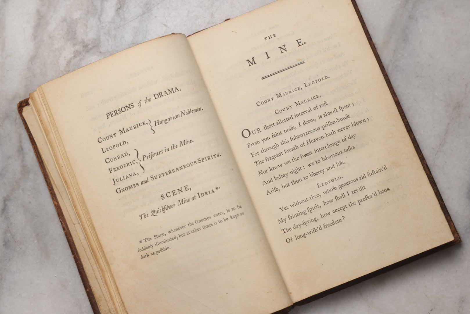 Lot 212 - "The Mine: A Dramatic Poem, To Which Are Added Two Historic Odes" Antique Book By John Sargent, Published By T. Cadell, Jun. And W. Davies, London, 1796