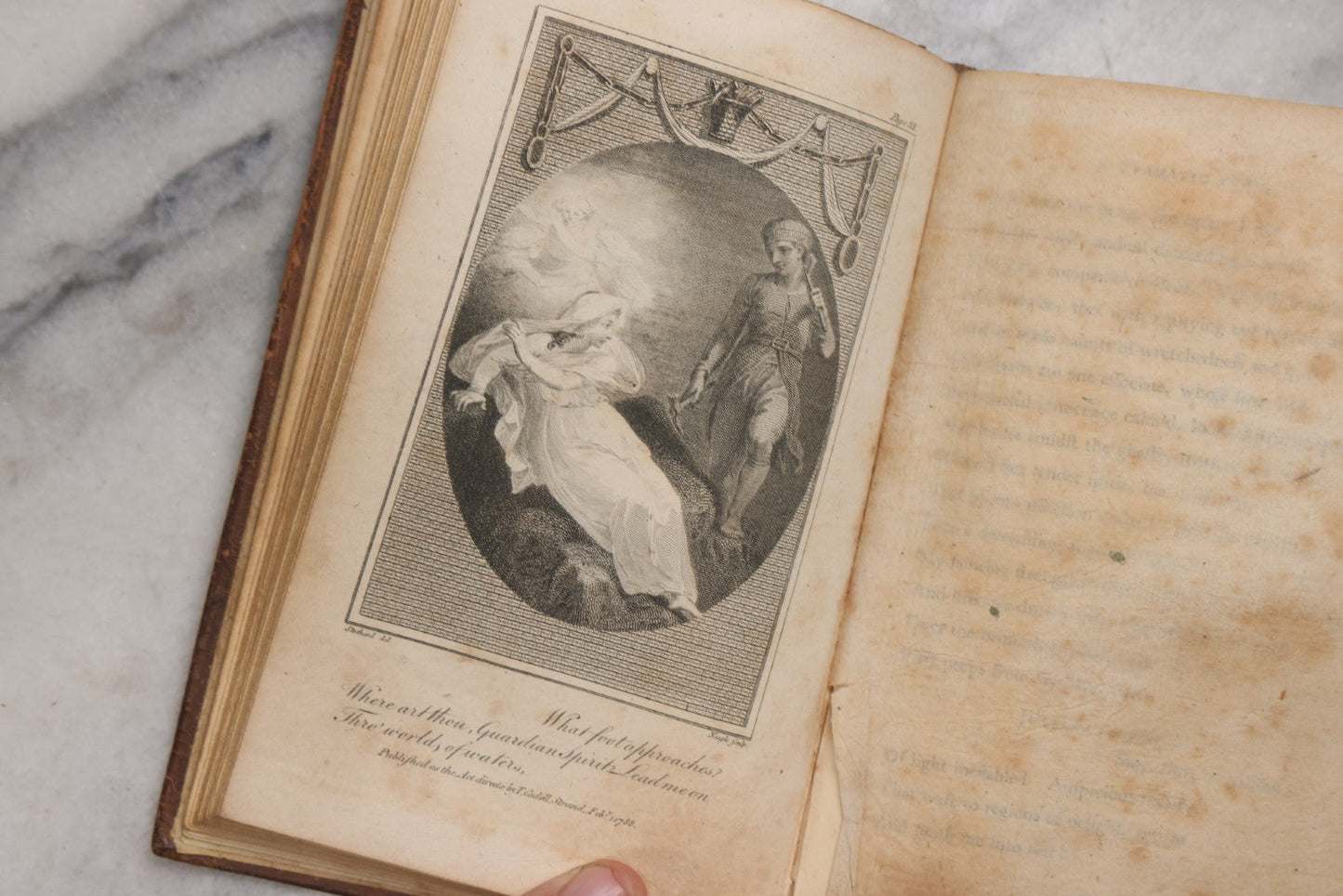 Lot 212 - "The Mine: A Dramatic Poem, To Which Are Added Two Historic Odes" Antique Book By John Sargent, Published By T. Cadell, Jun. And W. Davies, London, 1796